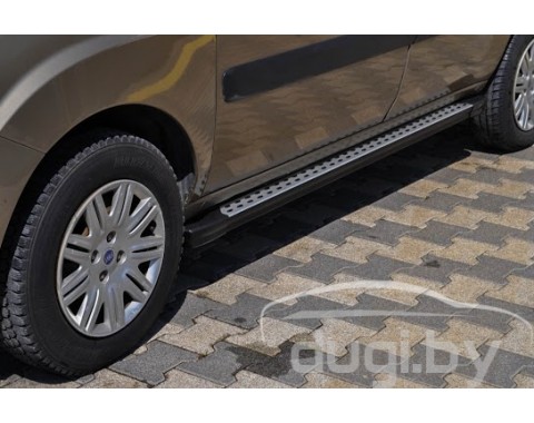Защита порогов (площадка) для Fiat Doblo.
